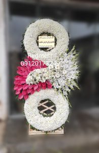 تاج گل نمایشگاهی لاکچری فانتزی (کد 139)